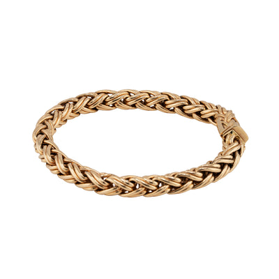 Tiffany & Co. 14K Yellow Gold Woven Bracelet