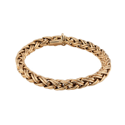 Tiffany & Co. 14K Yellow Gold Woven Bracelet