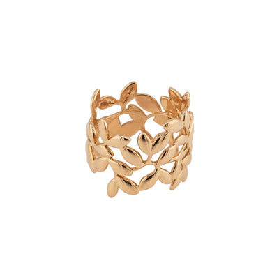 Tiffany & Co. 18K Rose Gold Paloma Olive Leaf Ring