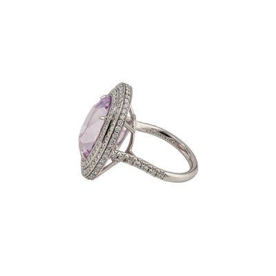 Tiffany & Co. Soleste Morganite Ring in Platinum