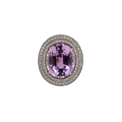 Tiffany & Co. Soleste Morganite Ring in Platinum