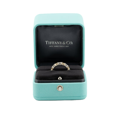 Tiffany & Co. Jean Schlumberger Sixteen Stone Ring in Platinum with Diamonds