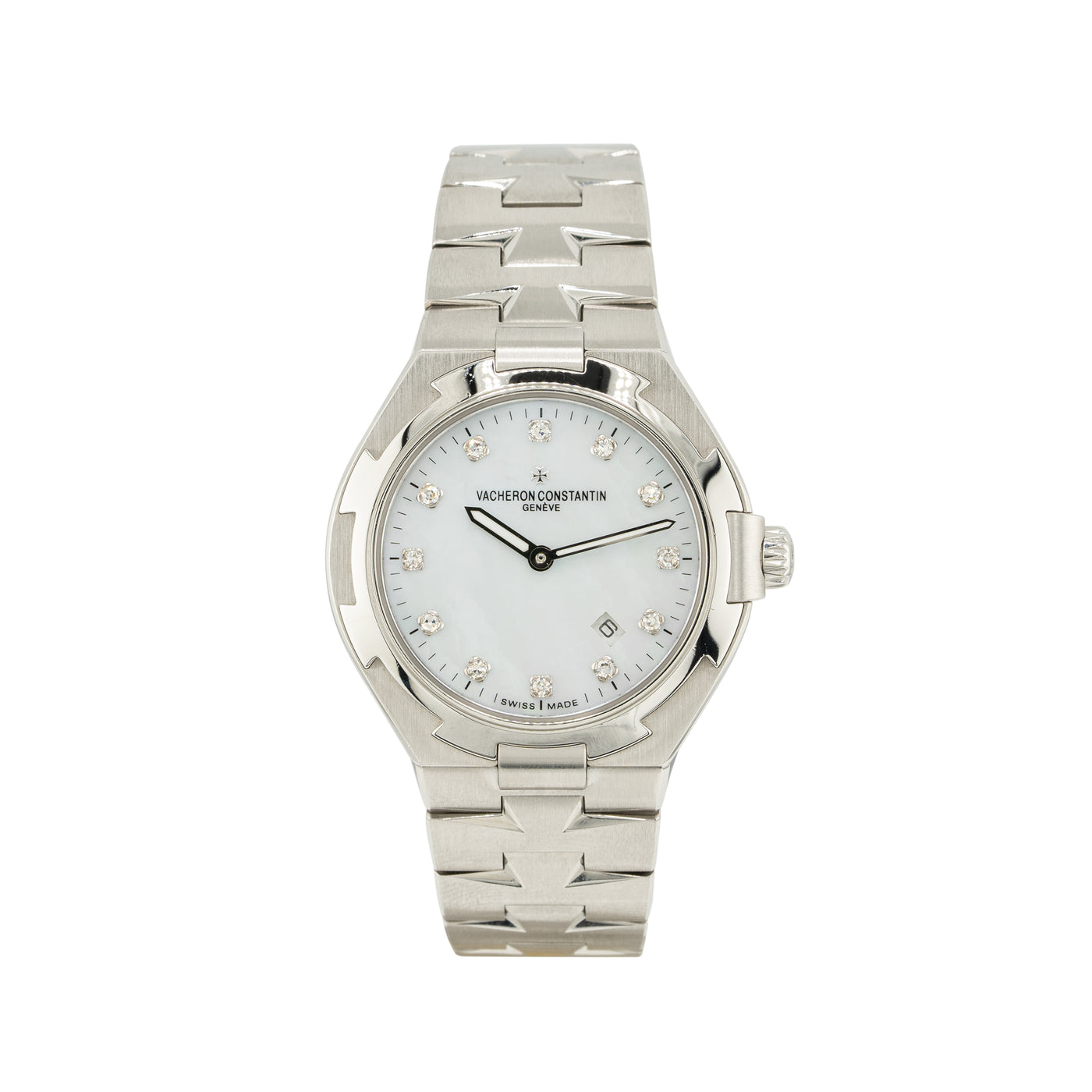 Vacheron Constantin Overseas Ladies 34mm with Mother of Pearl