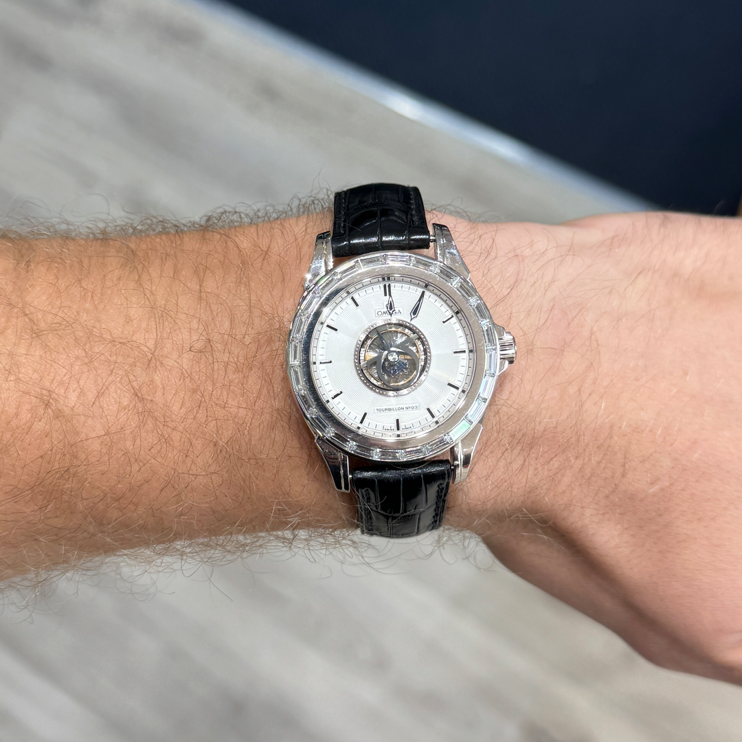 Omega de ville central tourbillon price online