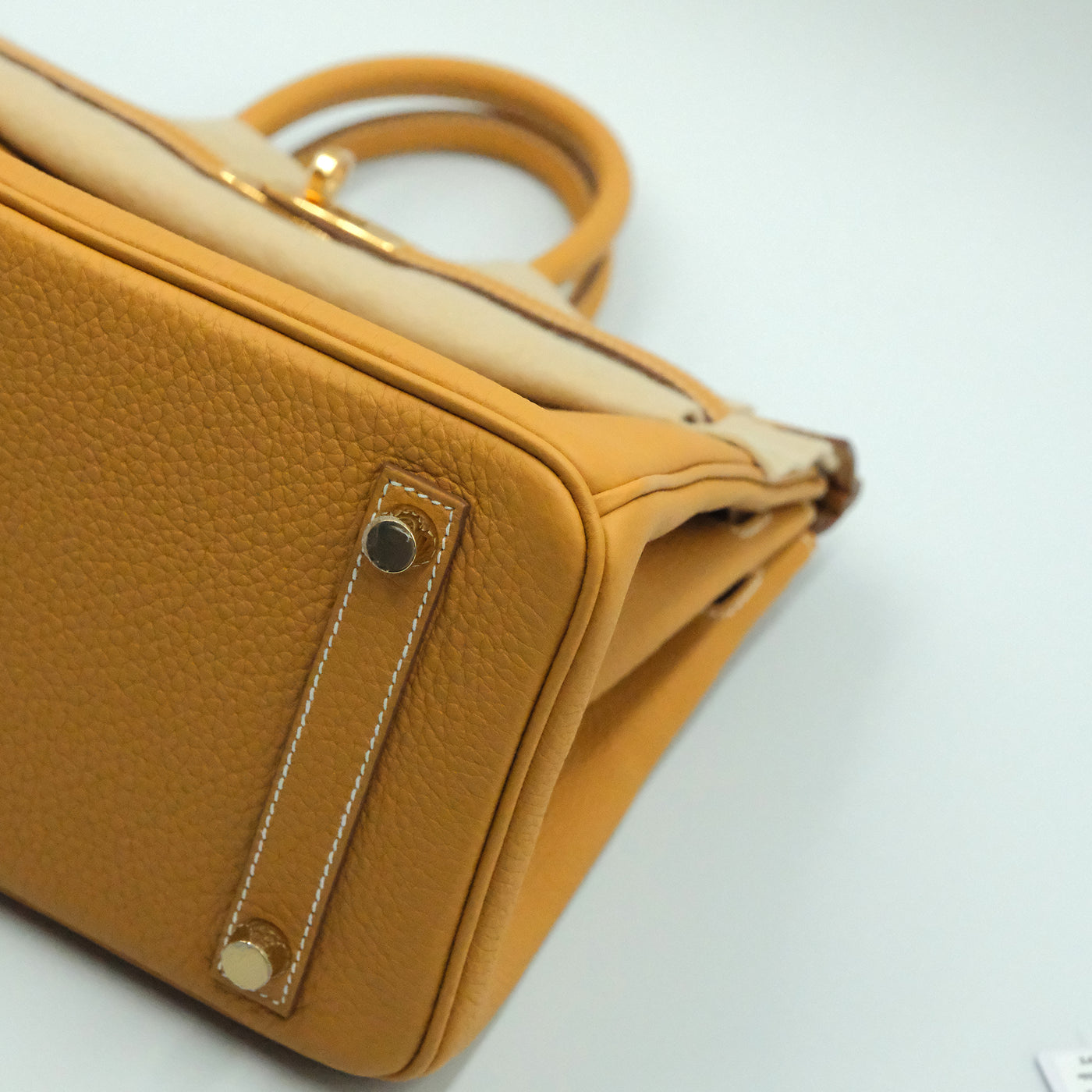 Hermes 2024 Birkin 25 Natural Sable Togo with Gold Hardware