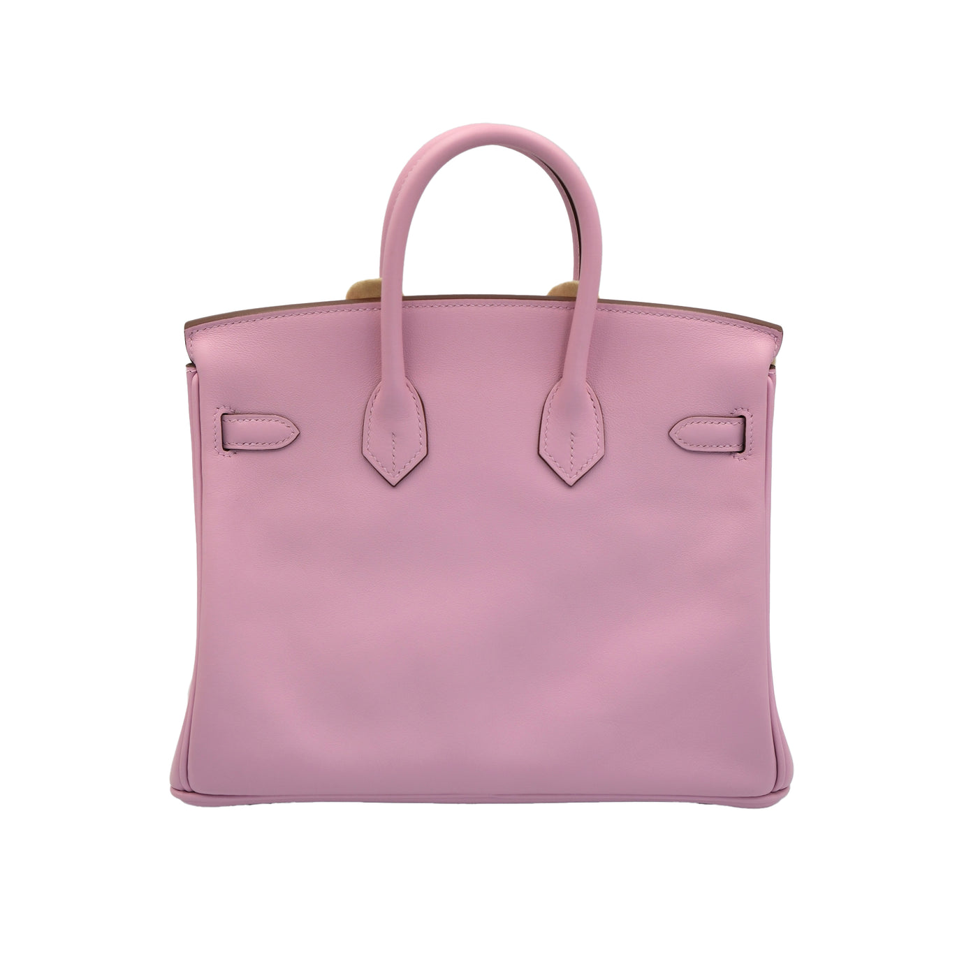 Hermes 2022 Birkin 25 Mauve Sylvestre Swift with Rose Gold Hardware