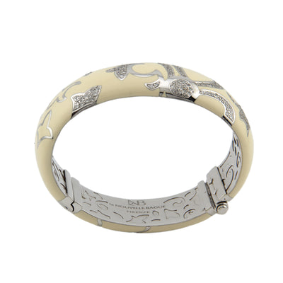 Nouvelle Bague 18K White Gold Diamond Bracelet