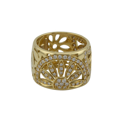 Nouvelle Bague 18K Yellow Gold Diamond Ring