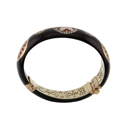 Nouvelle Bague 18K Rose Gold Diamond Bracelet