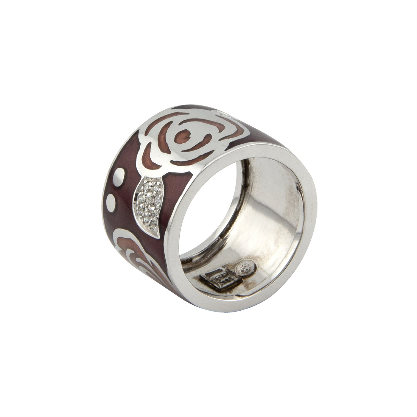 Nouvelle Bague 18K White Gold Diamond Ring