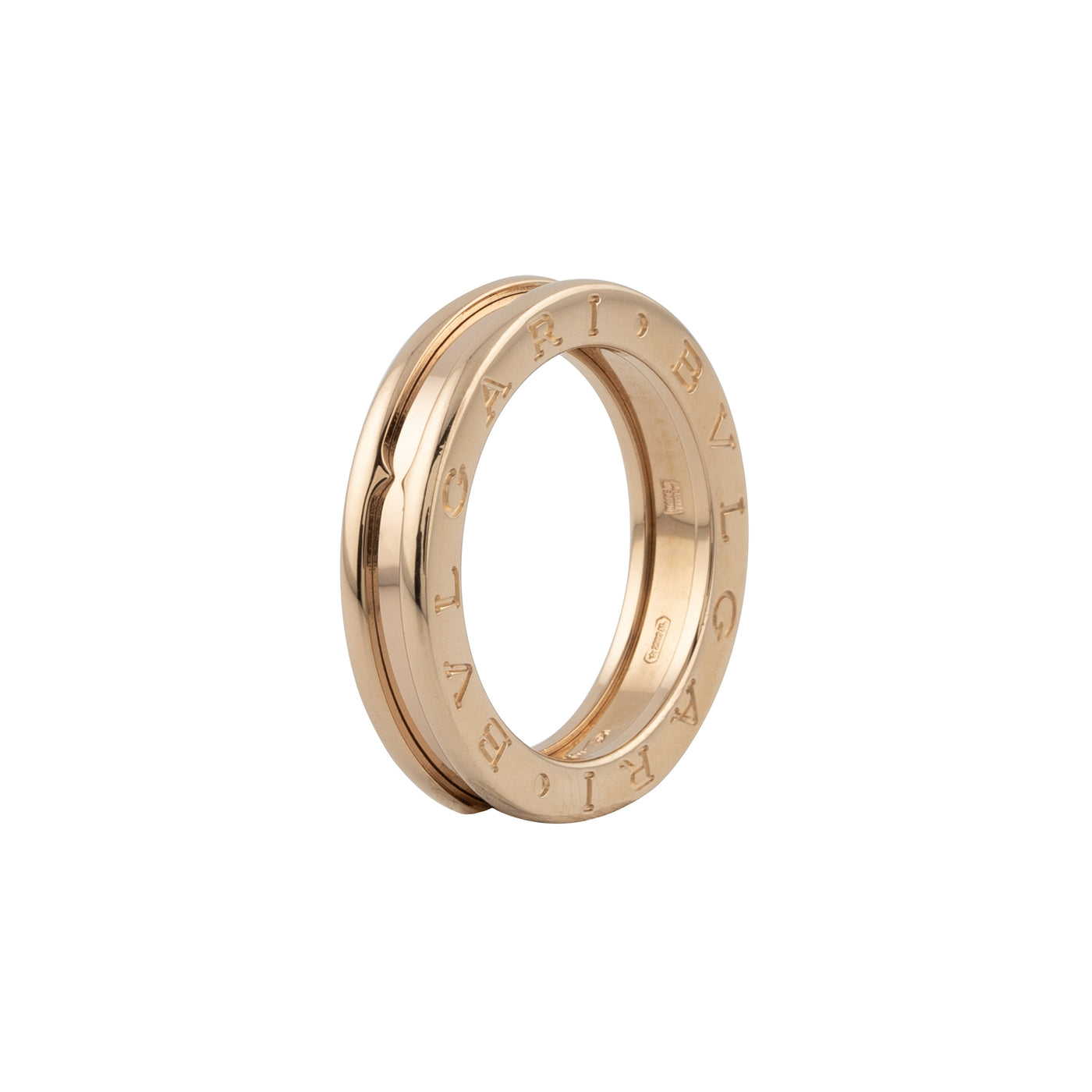 Bulgari 18K Rose Gold B.zero1 One Band Ring