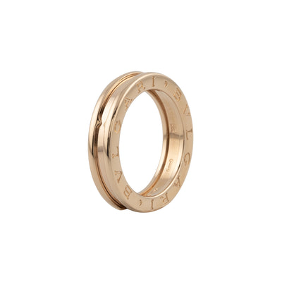 Bulgari 18K Rose Gold B.zero1 One Band Ring