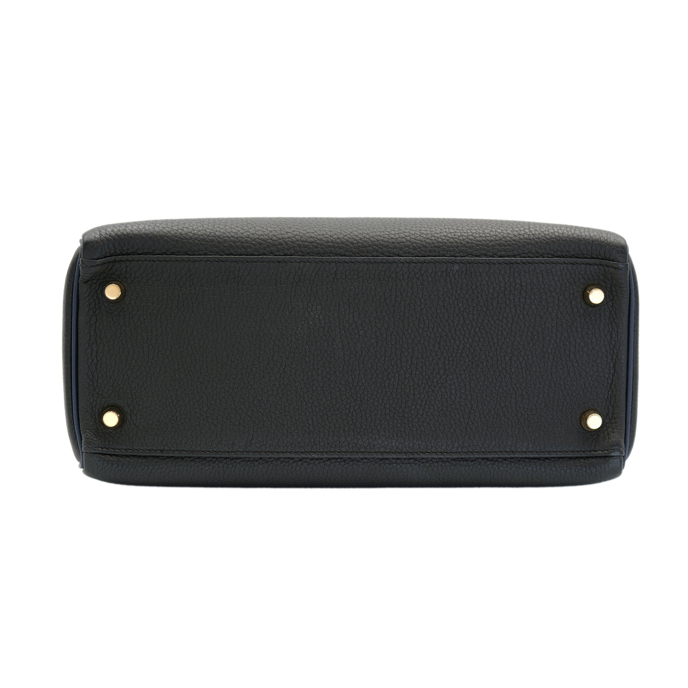 Hermes Kelly 28 Retourne Black Togo with Gold Hardware Special Order (HSS)