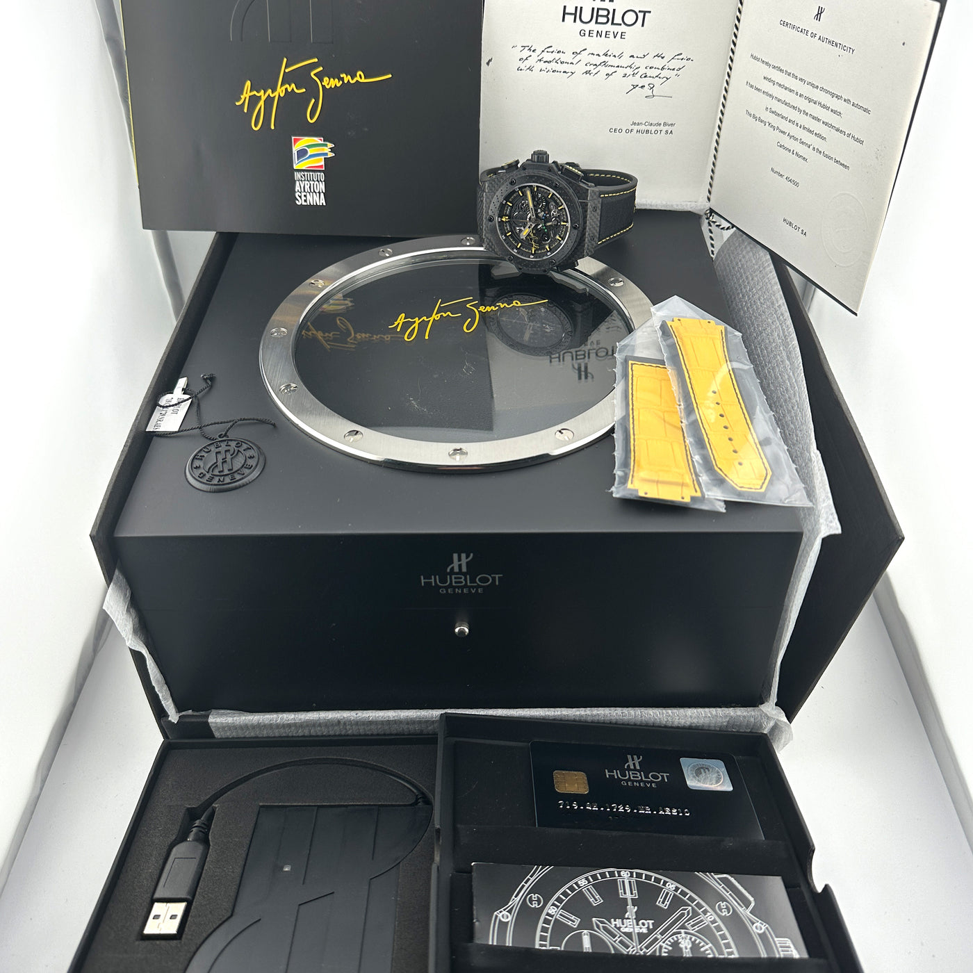Hublot King Power Ayrton Senna Limited Edition 719.QM.1729.NR.AES10