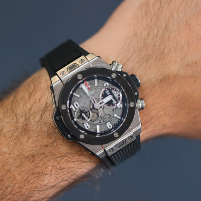 Hublot Big Bang Unico Titanium 42mm Skeletonized Ceramic Bezel