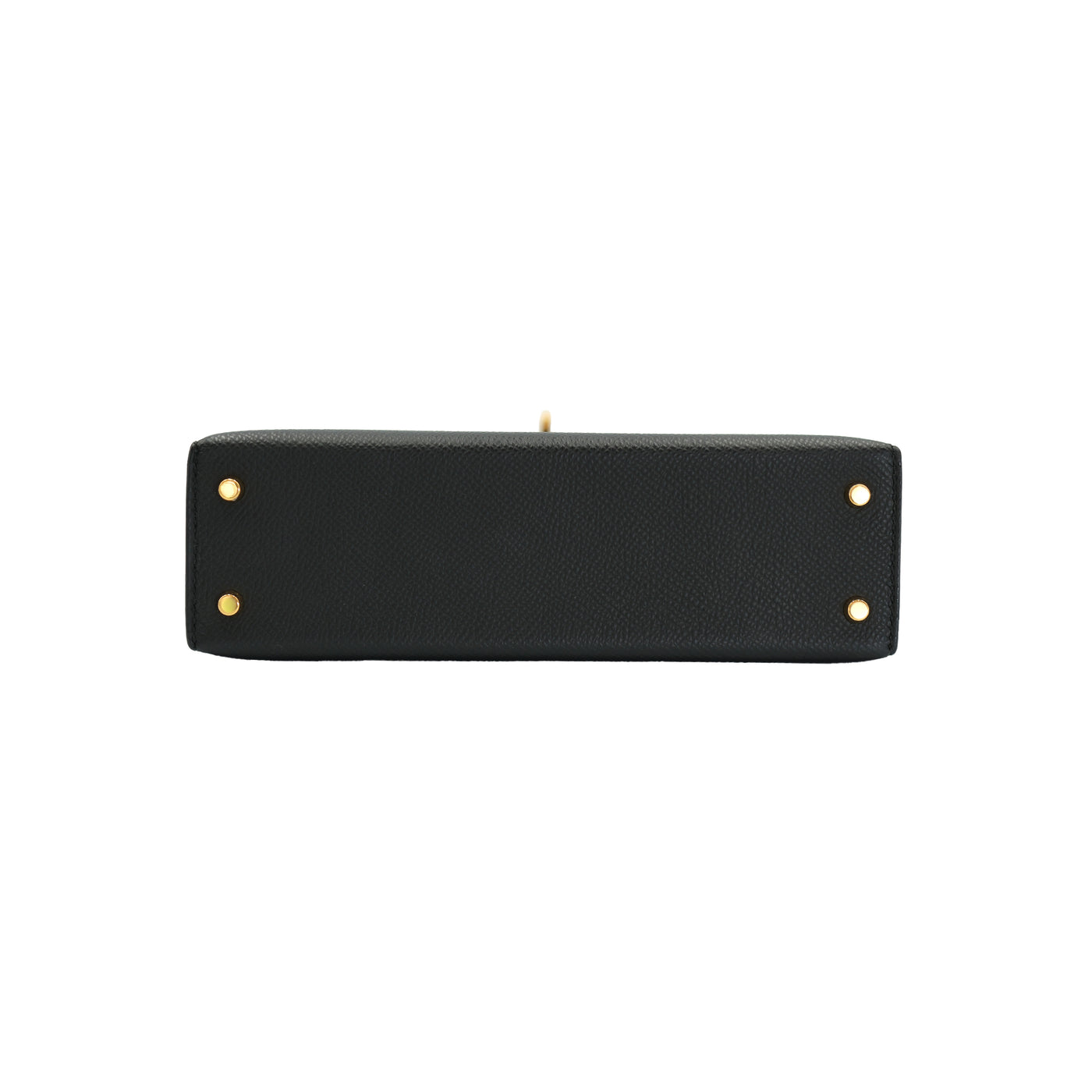 Hermes Mini Kelly Sellier 20 Noir Epsom with Gold Hardware