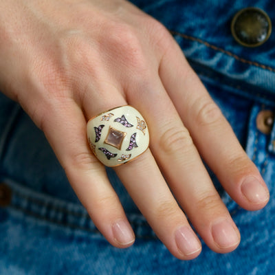 Nouvelle Bague 18K Rose Gold Ring