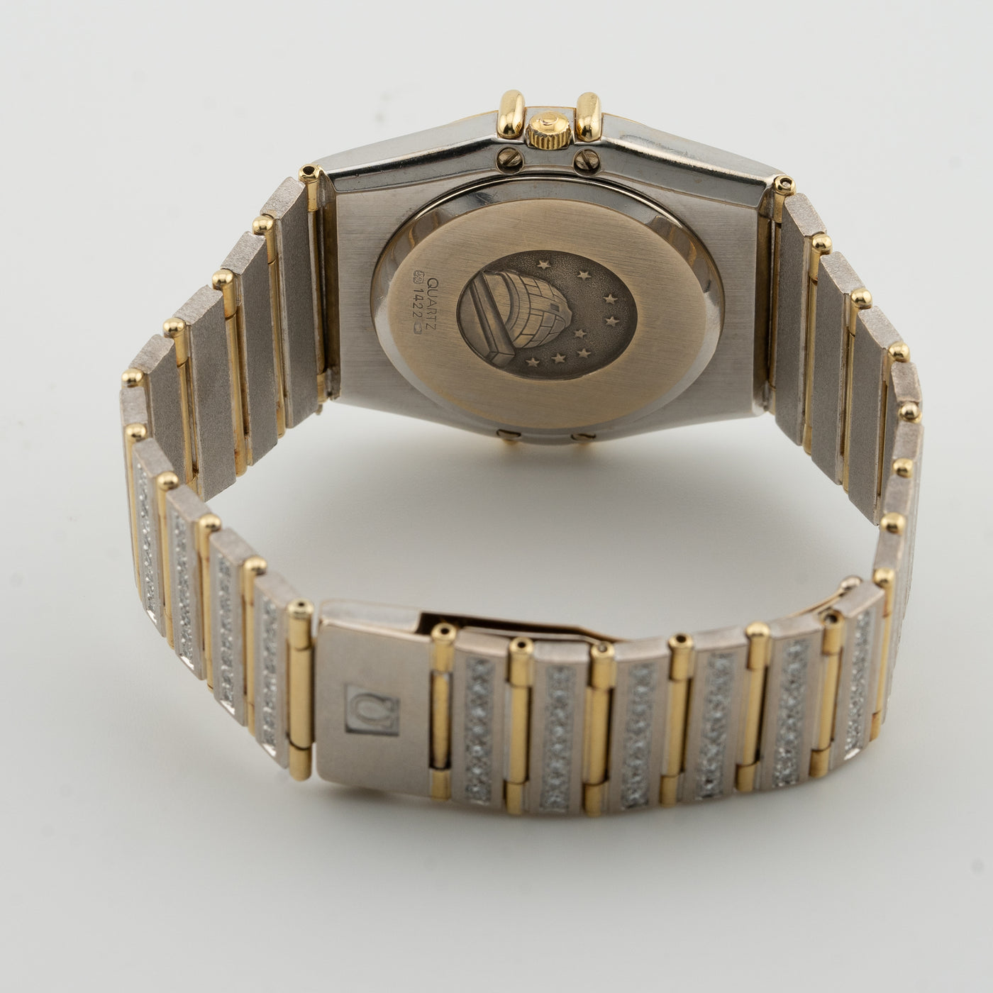 Omega Constellation with Diamonds