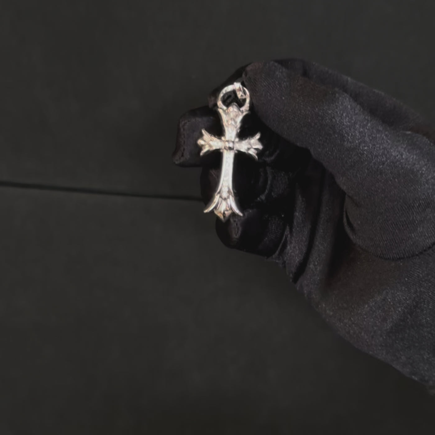 Chrome Hearts Cross Pendant — 18K White Gold (2011)