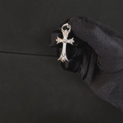 Chrome Hearts Cross Pendant — 18K White Gold (2011)