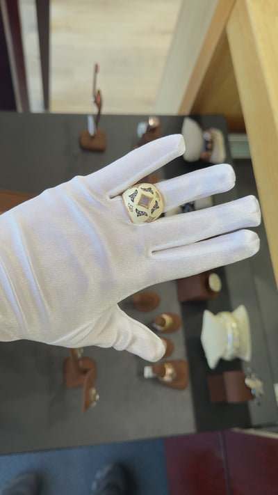 Nouvelle Bague 18K Rose Gold Ring