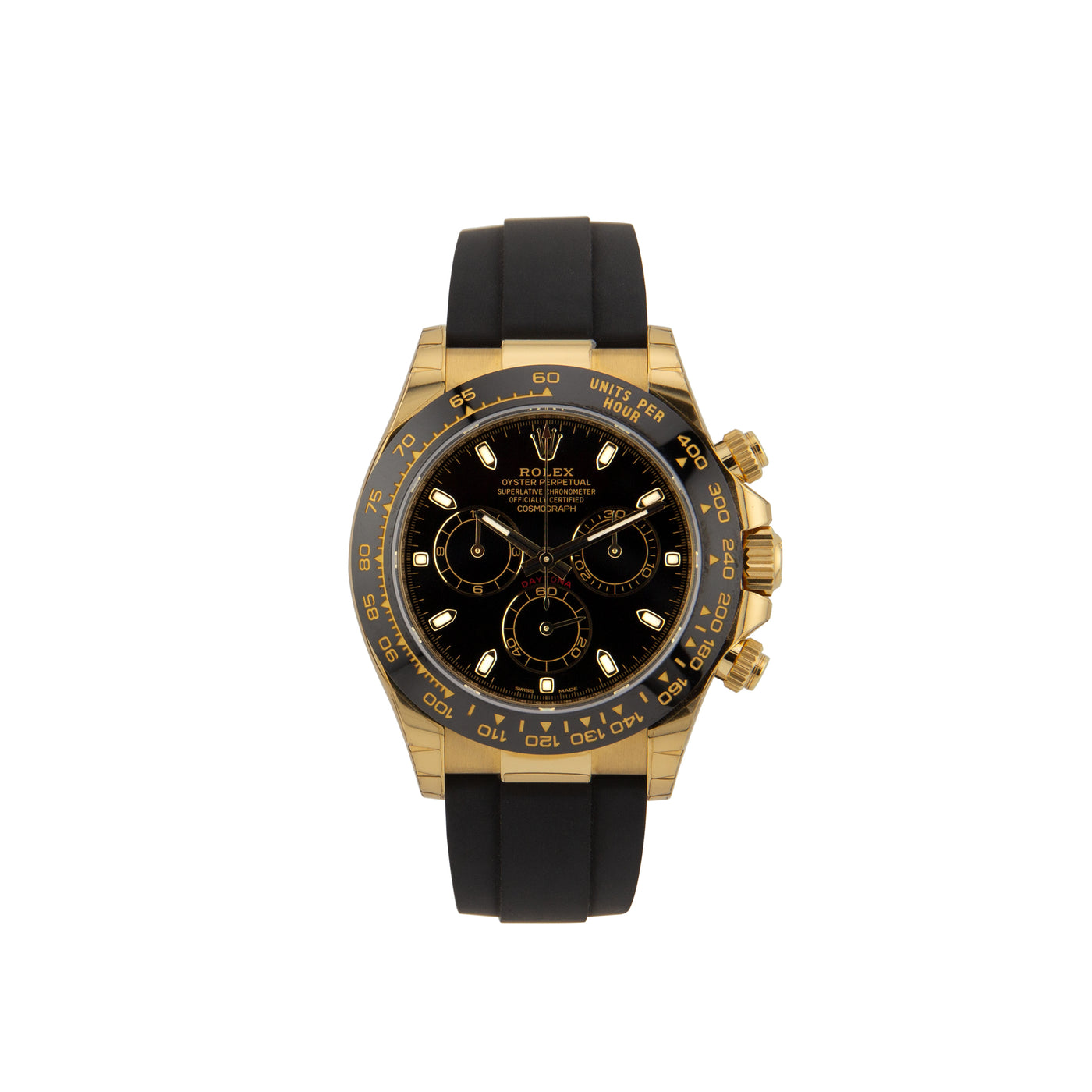 Rolex Daytona 116518LN Yellow Gold Black Dial