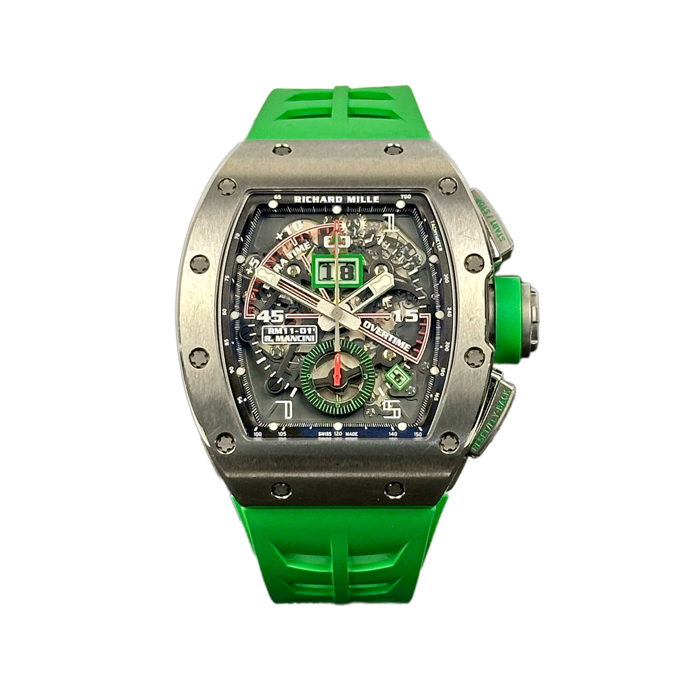 Richard Mille RM 011-01 Automatic Flyback Chronograph Roberto Mancini Titanium (2019)