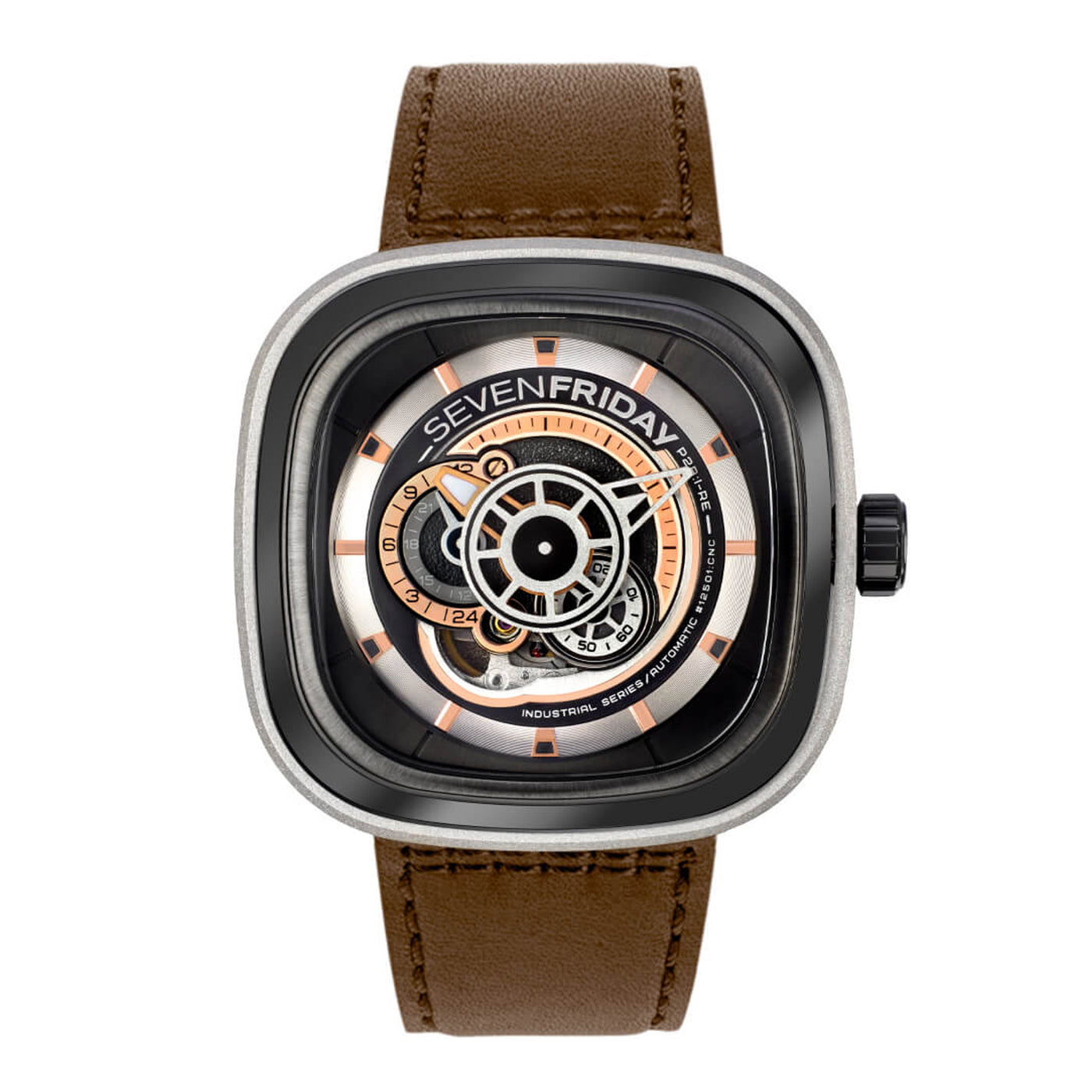 SEVENFRIDAY P-Series SF-P2B/01 Stainless Steel 47mm