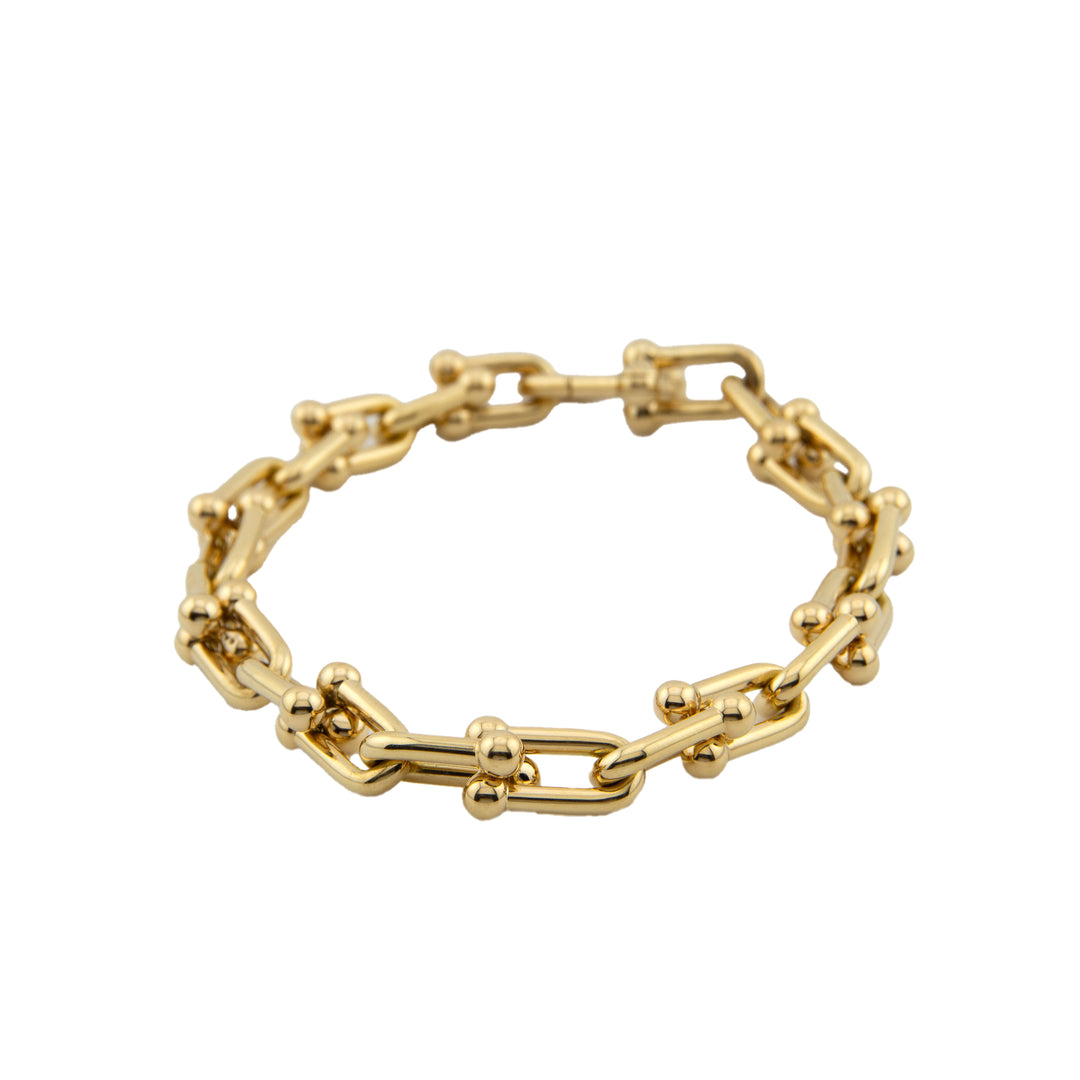 Tiffany & Co. HardWear Medium Link Bracelet in Yellow Gold – East