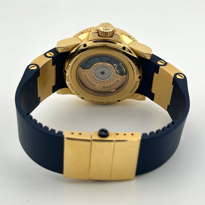 Ulysse Nardin Maxi Marine Diver Blue Surf Rose Gold
