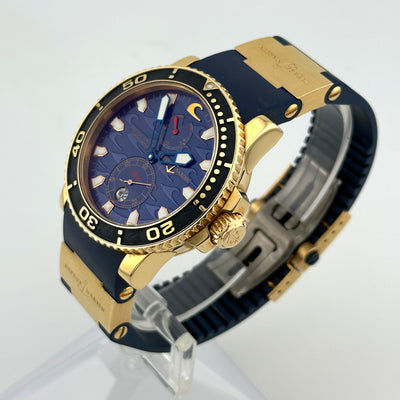 Ulysse Nardin Maxi Marine Diver Blue Surf Rose Gold