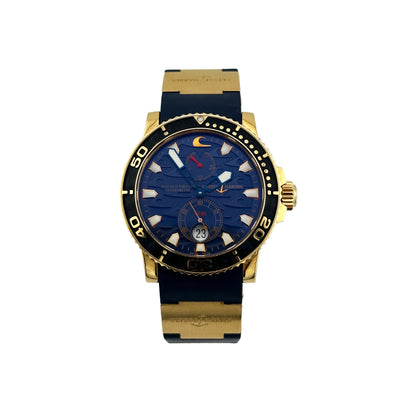 Ulysse Nardin Maxi Marine Diver Blue Surf Rose Gold