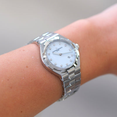 Vacheron Constantin Overseas Ladies 34mm with Mother of Pearl