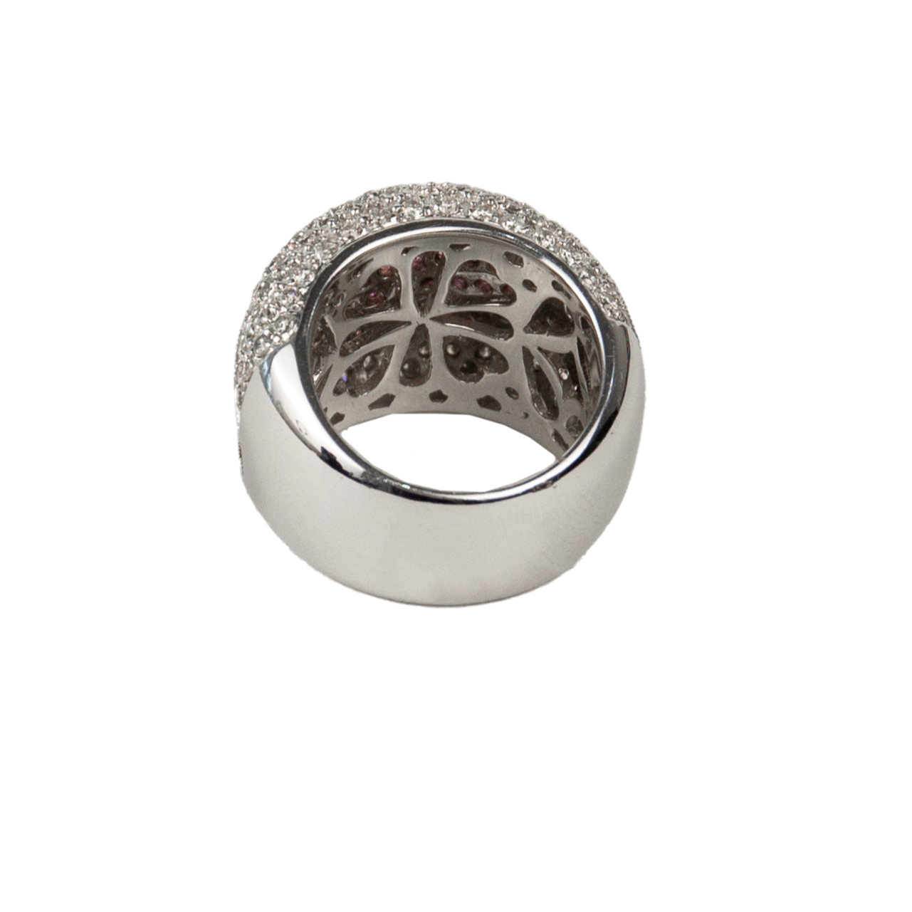 ECJ Collection 18K White Gold 0.97ctw Diamond Ring
