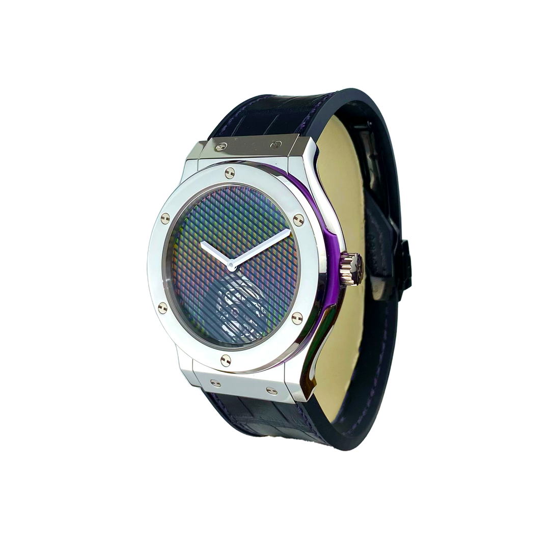 Hublot Piece Unique Platinum Tourbillon Cruz Diez – East Coast Jewelry