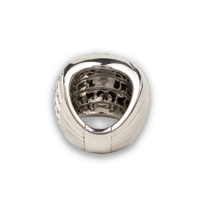 De Grisogono "Zebra" 18K White Gold 5.80ctw Diamond Ring