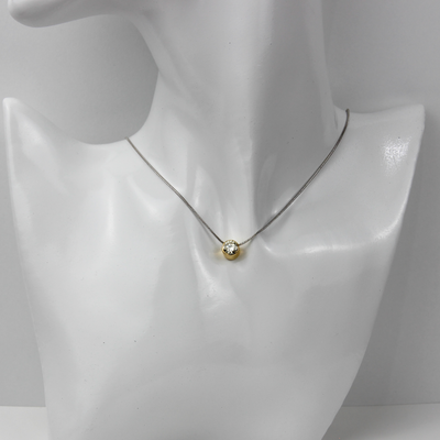 ECJ Collection 14K & 18K Gold 0.57ctw Diamond Pendant Necklace