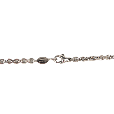 De Grisogono 18K White Gold Diamond Tubetto Pendant Necklace