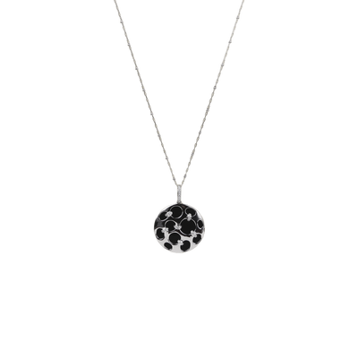 ECJ Collection 18K White Gold 0.41ctw Diamond Pendant Necklace
