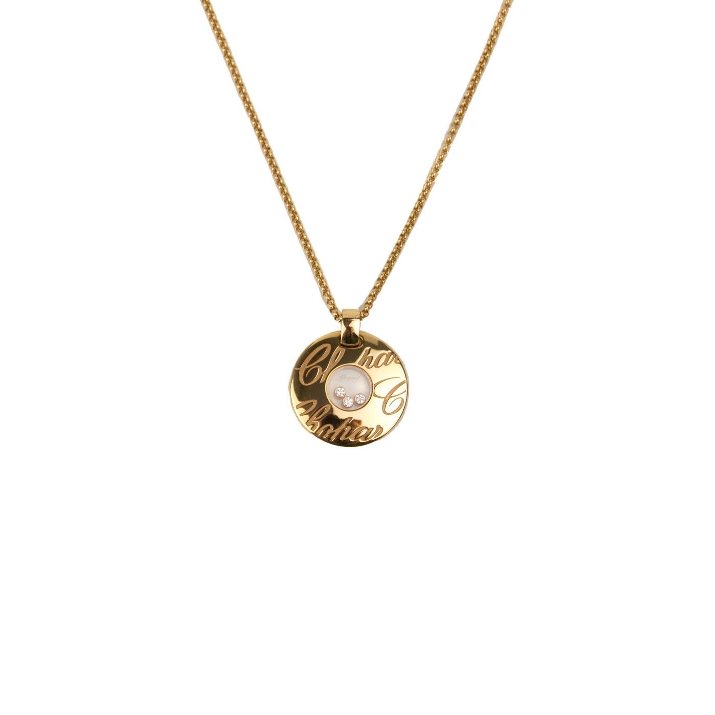 Chopard 18K Rose Gold "Chopardissimo" Necklace
