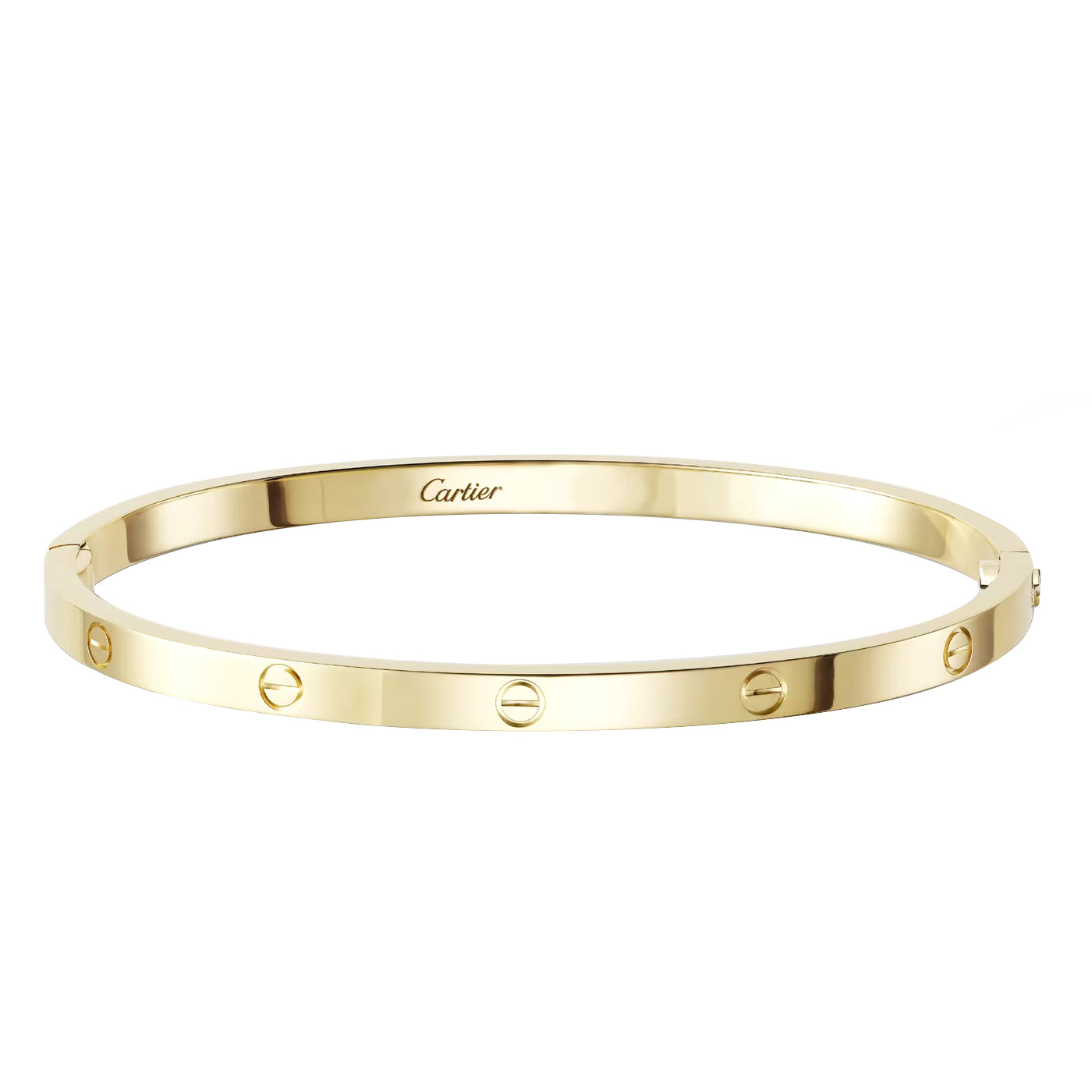 Cartier Love Bracelet 18K Yellow Gold Size 15 Small Model With a Screwdriver