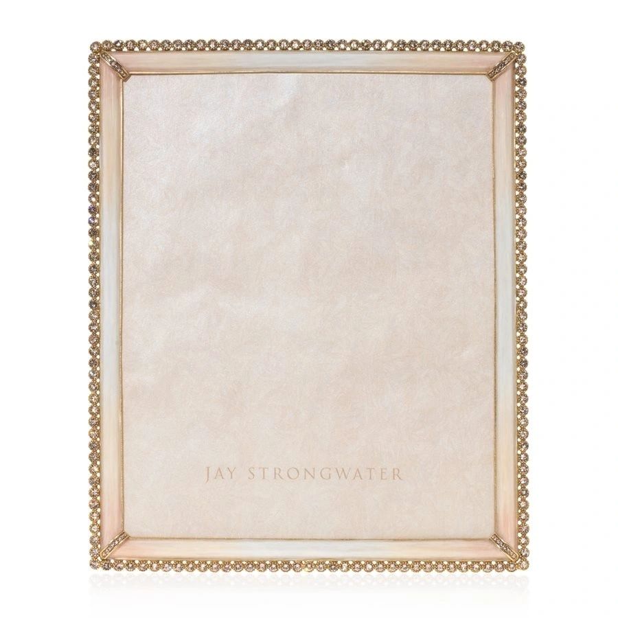 Jay Strongwater Laetitia - Stone Edge 8" x 10" Frame - ecjmiami
