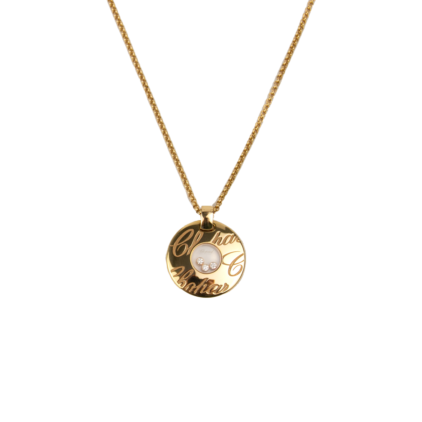 Chopard 18K Rose Gold "Chopardissimo" Necklace