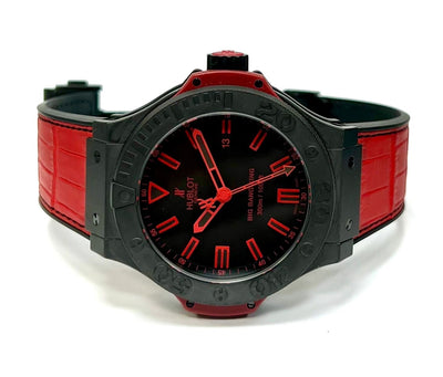 Hublot Big Bang King 300m "All Black-Red" 48mm Limited Edition