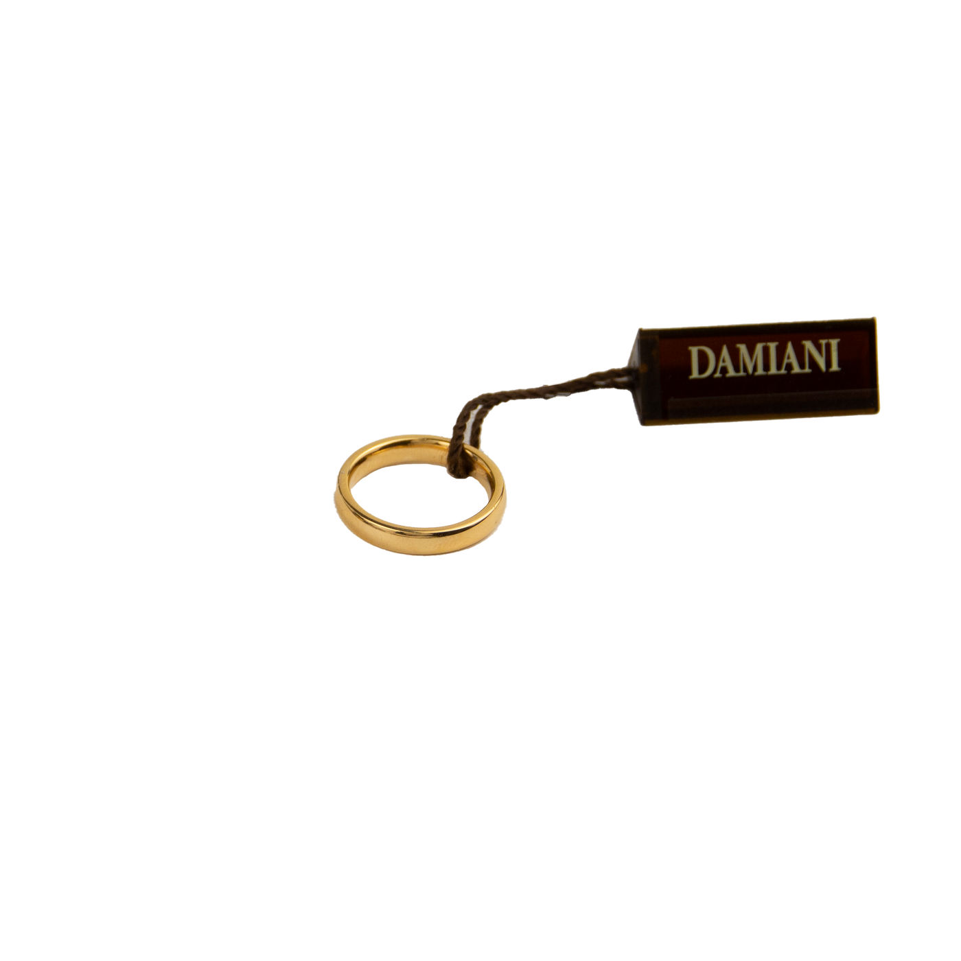 Damiani 18K Rose Gold Ladies Band Ring