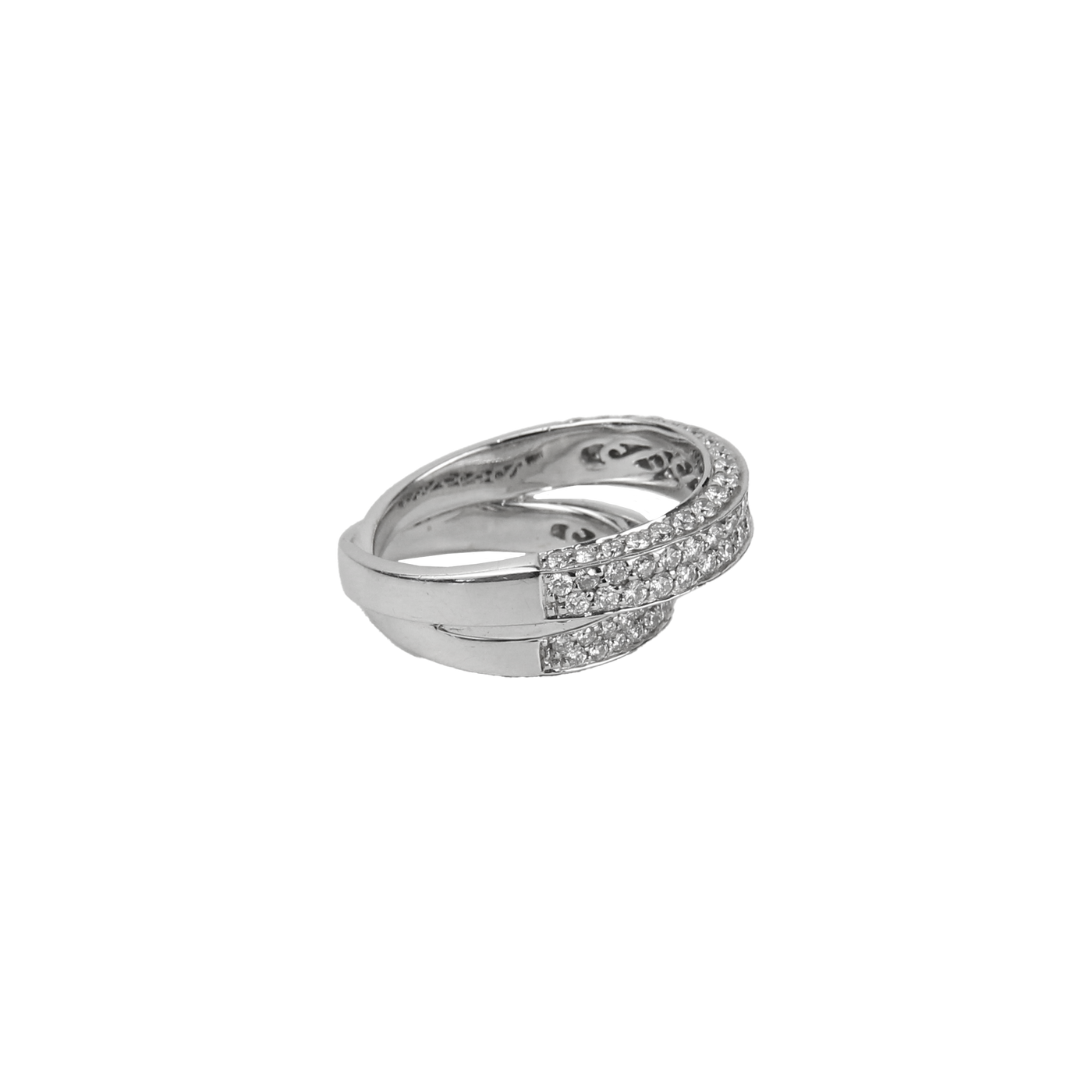 ECJ Collection 18K White Gold 2.24ctw Diamond Ring