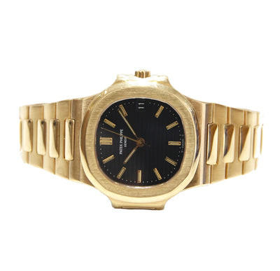 Patek Philippe Nautilus 3800J Yellow Gold 37mm Blue Dial