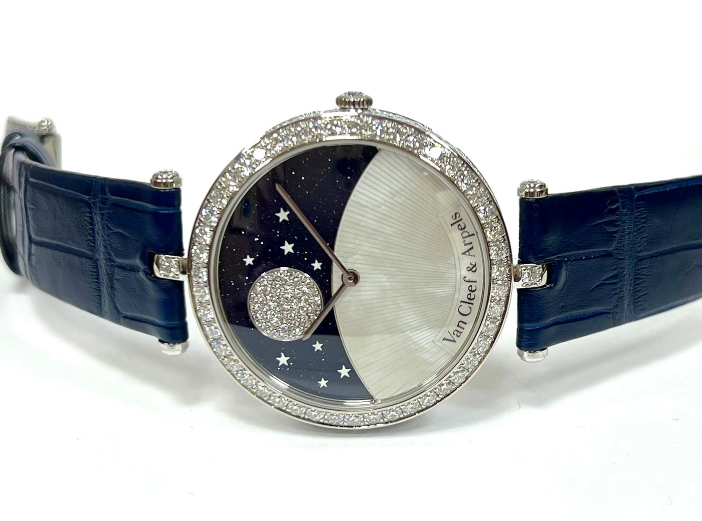Van Cleef & Arpels Lady Arpels Day And Night White Gold 38mm