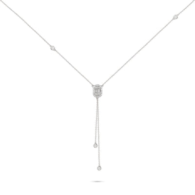 Diamond Lavalier Necklace | Diamond Necklace | Best Necklace Design