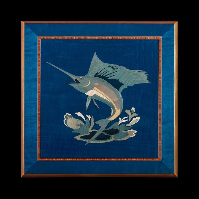 Orbita Blue Marlin Watch Winder Winding Box